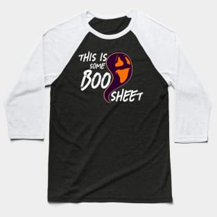 This Is Some Boo Sheet, Funny Halloween Party,Happy Halloween Day,Funny Spooky Vibes, Funny Pumpkin Gift Baseball T-Shirt